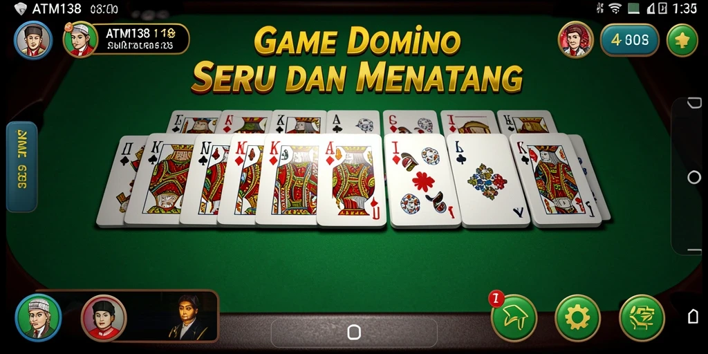 Screenshot gameplay ATM138 dengan pemain yang sedang bertanding.