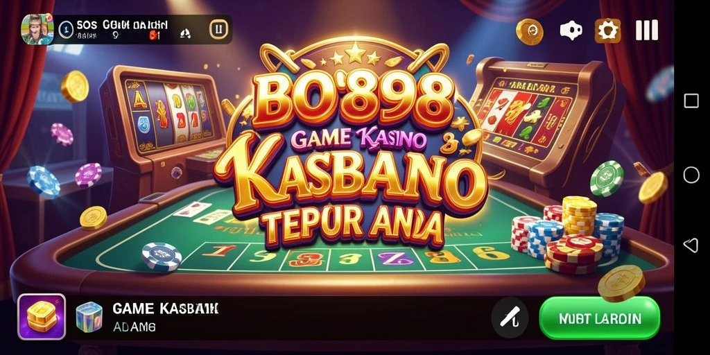 Screenshot gameplay BOS898 menampilkan keseruan permainan Kasino.