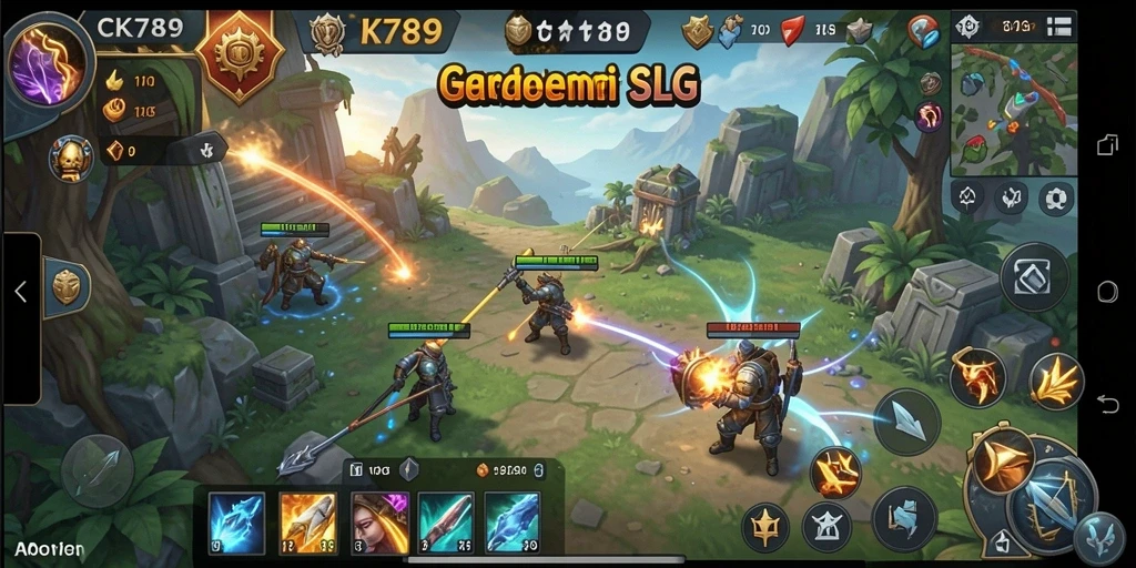Screenshot CK789 menampilkan gameplay strategi yang mendebarkan.