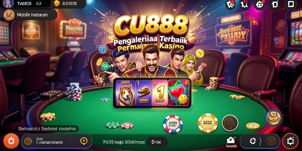 Tampilan gameplay yang mendebarkan dan grafis memukau dari CU888.