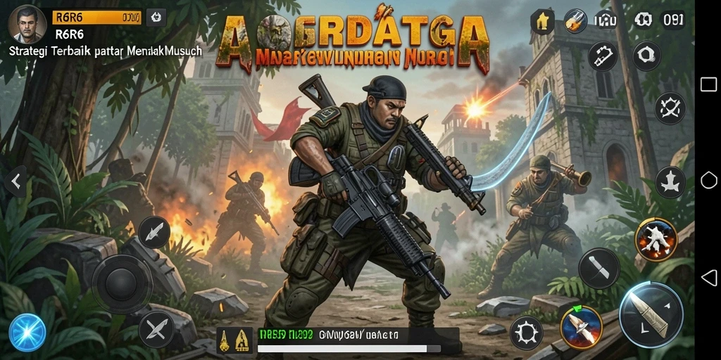 Screenshot gameplay R6R6 menampilkan aksi strategi yang mendebarkan.