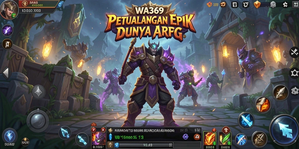 Gameplay seru dalam WA369, menjelajahi dunia ARPG yang mendebarkan.